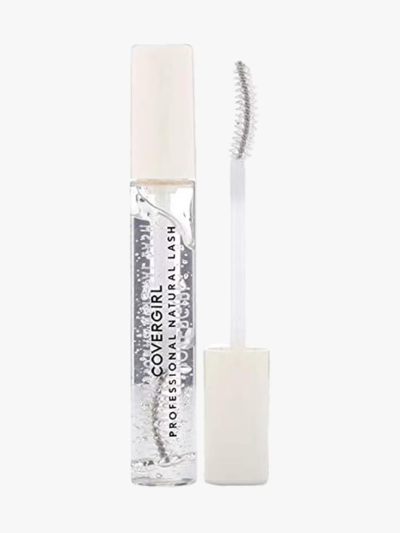 Covergirl Professional Natural Lash Mascara in branded components on a light gray background